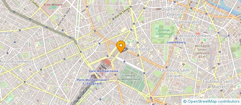 localisation de l'entreprise LE DEPART  PARIS