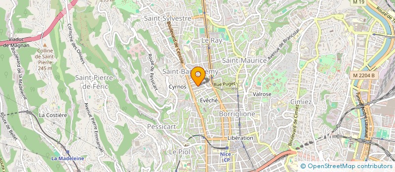localisation de l'entreprise LE DEPOT  NICE