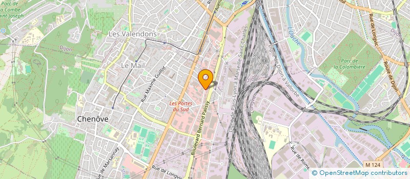 localisation de l'entreprise LE DEPOT à CHENOVE