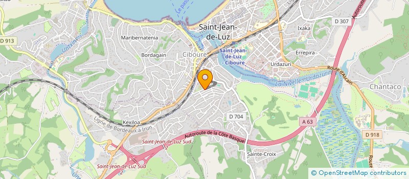 localisation de l'entreprise LE DEPOT  CIBOURE