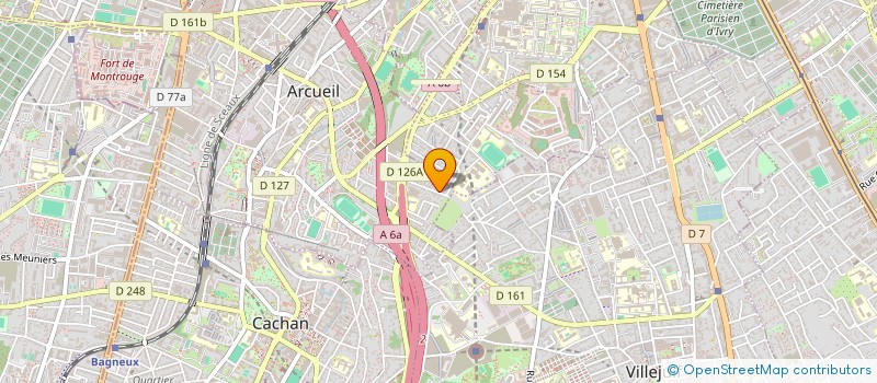 localisation de l'entreprise LE DEPOT  ARCUEIL