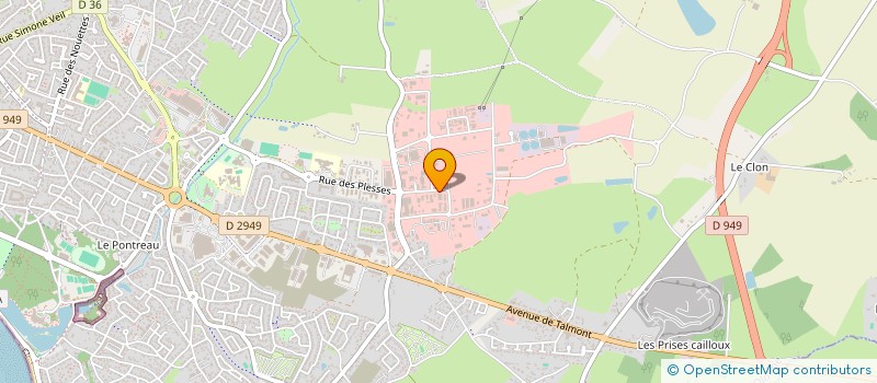 localisation de l'entreprise LE DEPOT à LES SABLES-D'OLONNE