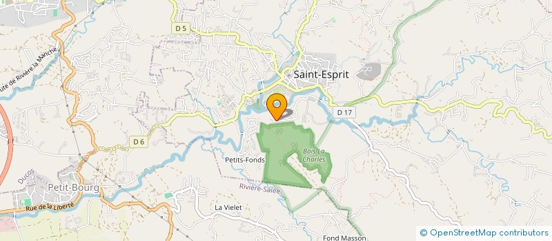 localisation de l'entreprise LE DEPOT DE BACCHUS à SAINT-ESPRIT