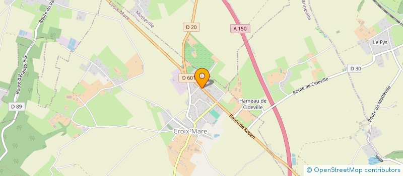localisation de l'entreprise LE DEPOT DU MEUBLE à CROIX-MARE