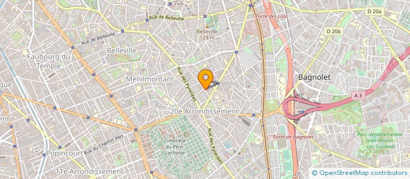 localisation de l'entreprise LE DEPOT VENTE DU PARTICULIER  PARIS