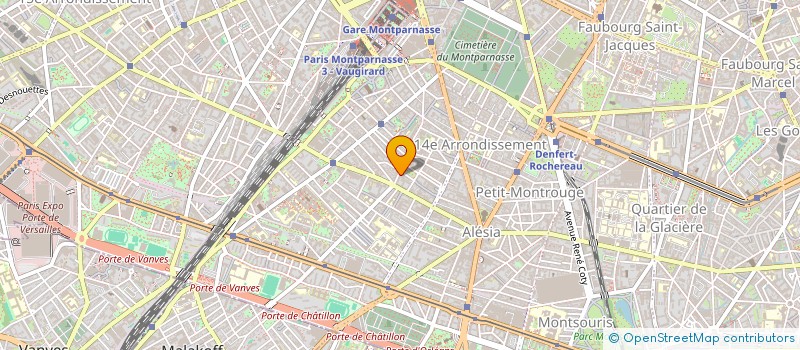 localisation de l'entreprise LE DERNIER ETE DU SIECLE  PARIS