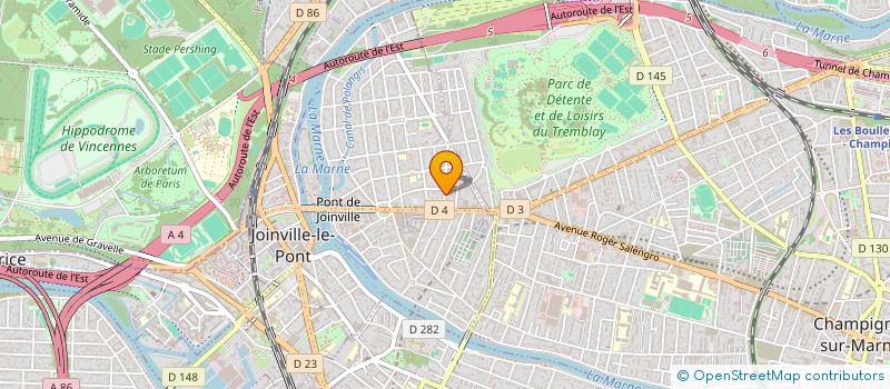 localisation de l'entreprise LE DERNIER MOT DE TROP  JOINVILLE-LE-PONT