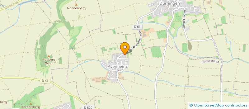 localisation de l'entreprise LE DERNIER REFUGE  SCHNERSHEIM