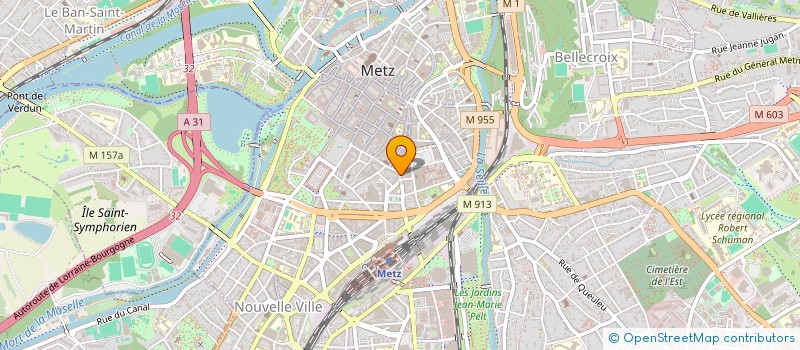 localisation de l'entreprise LE DESESPOIR DU SINGE  METZ