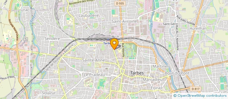 localisation de l'entreprise LE DESPERADO  TARBES