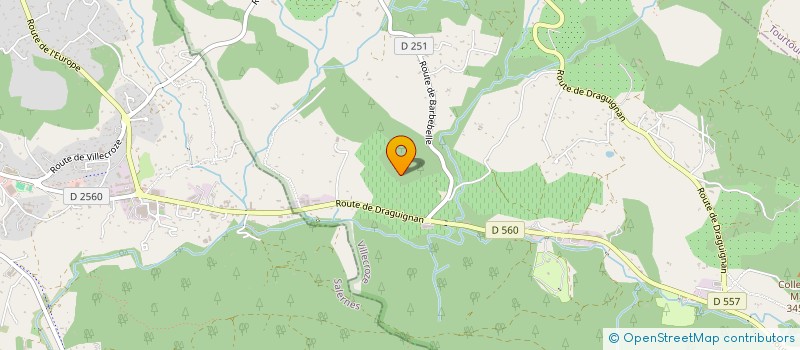 localisation de l'entreprise LE DESTIN ANIME  VILLECROZE