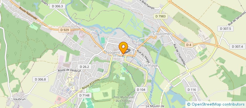 localisation de l'entreprise LE DESTIN DE MARION  NOGENT-LE-ROI