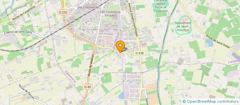 localisation de l'entreprise LE DESTOCKEUR à CARPENTRAS