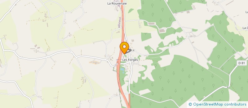 localisation de l'entreprise LE DETOUR BRETON à SAINT-BRIEUC