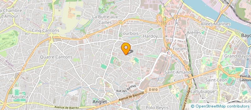 localisation de l'entreprise LE DETOUR UTILE  ANGLET