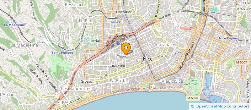 localisation de l'entreprise LE DETROIT à NICE