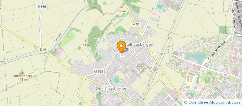 localisation de l'entreprise LE DETROIT  MITTELHAUSBERGEN