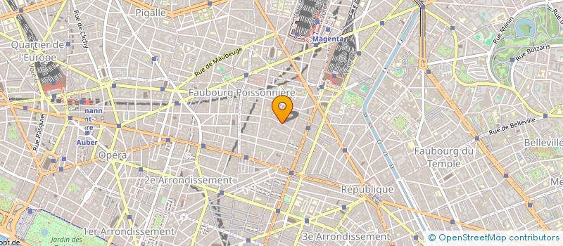 localisation de l'entreprise LE DEUXIEME TEXTE à MONTREUIL