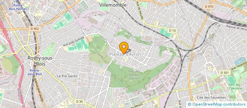 localisation de l'entreprise LE DEVELOPPEMENT CONSEIL à NEUILLY-PLAISANCE