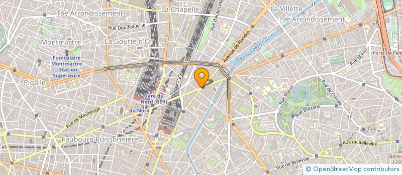 localisation de l'entreprise LE DEVELOPPEMENT EST PARISIEN à PARIS