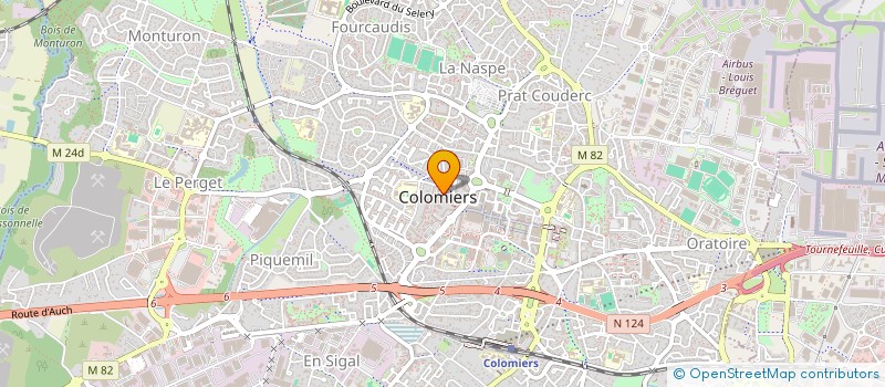 localisation de l'entreprise LE DIABLOTIN à COLOMIERS