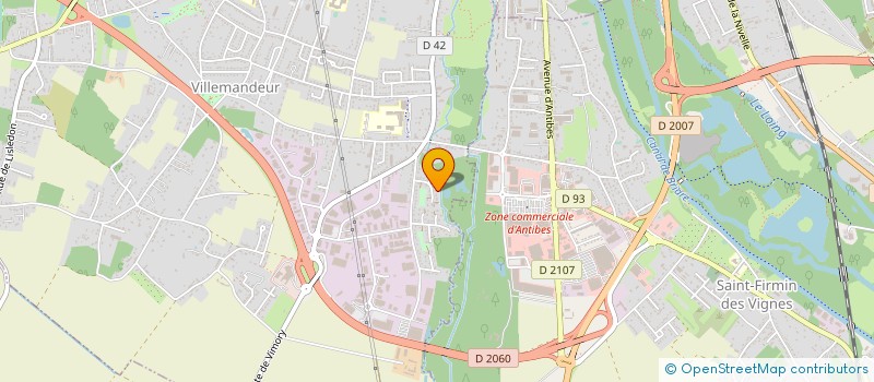 localisation de l'entreprise LE DIABOLOBUS à VILLEMANDEUR