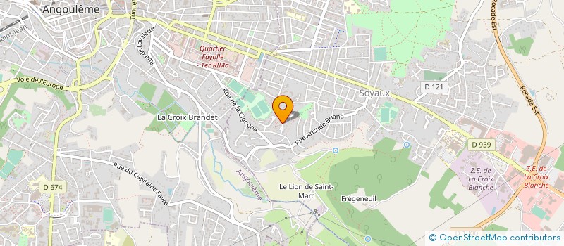 localisation de l'entreprise LE DIAGNOSTIQUEUR CHARENTAIS à SOYAUX