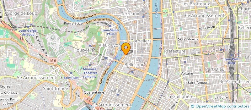 localisation de l'entreprise LE DIAMANT à LYON
