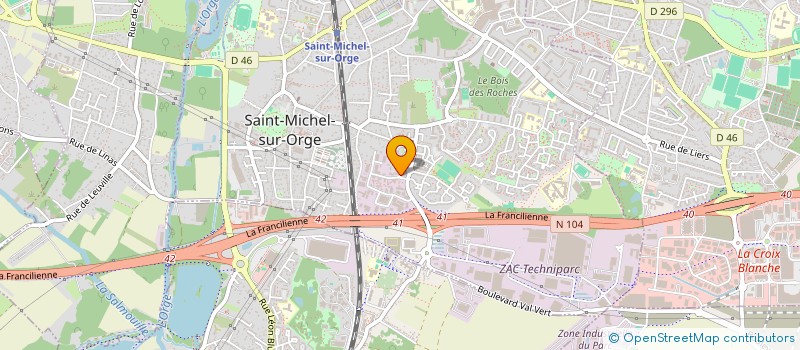 localisation de l'entreprise LE DIAMANT  SAINT-MICHEL-SUR-ORGE