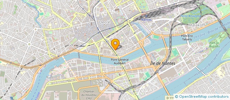 localisation de l'entreprise LE DIAMANT D'ASIE à NANTES
