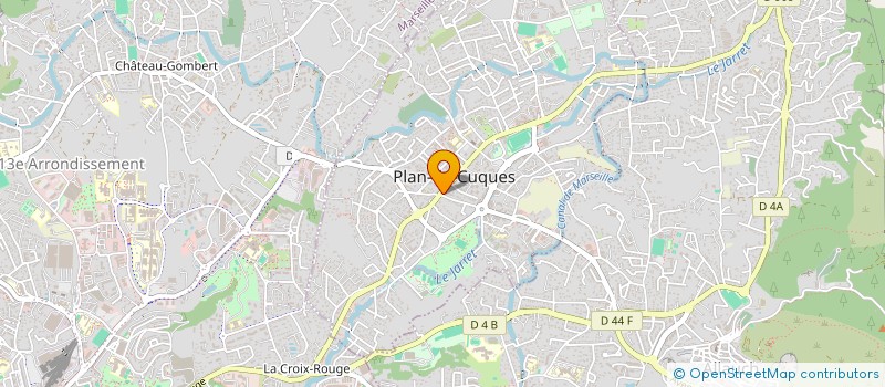 localisation de l'entreprise LE DIAMANT MAUREL  PLAN-DE-CUQUES