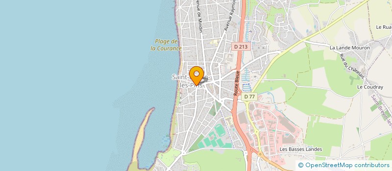 localisation de l'entreprise LE DIAPASON à SAINT-BREVIN-LES-PINS