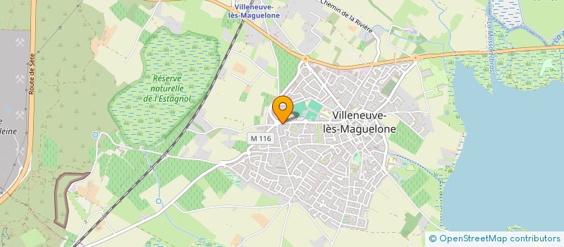 localisation de l'entreprise LE DIBEN  VILLENEUVE-LES-MAGUELONE