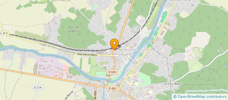 localisation de l'entreprise LE DICKSY à LA FERTE-SOUS-JOUARRE