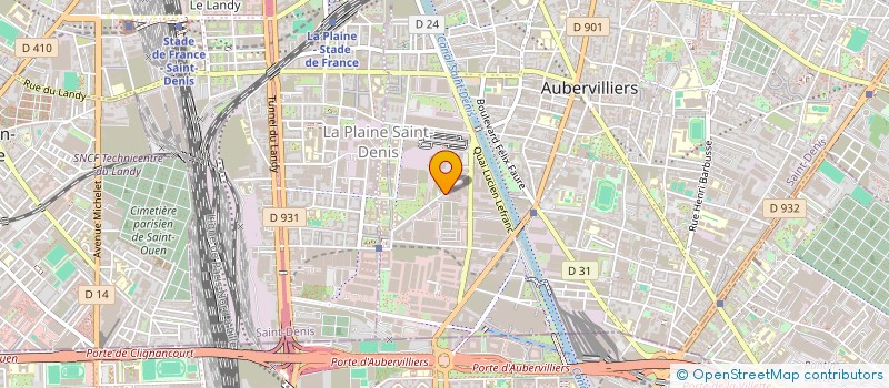 localisation de l'entreprise LE DIDIM RESTAURANT  AUBERVILLIERS