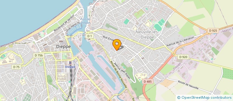 localisation de l'entreprise LE DIEPPOIS  DIEPPE