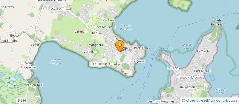 localisation de l'entreprise LE DIFFON INDIVISION  BADEN