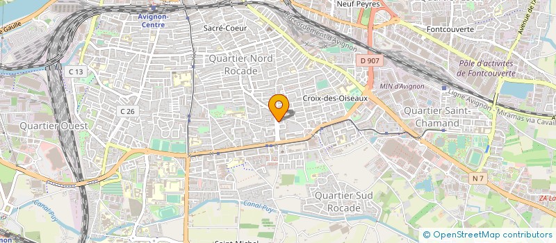 localisation de l'entreprise LE DIFFUSEUR DE FRANCE  AVIGNON