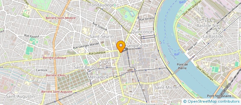 localisation de l'entreprise LE DIJEAUX  BORDEAUX