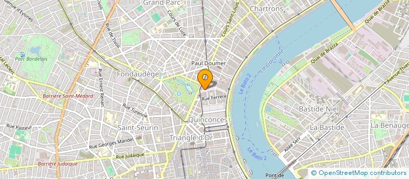 localisation de l'entreprise LE DIMEET ET ASSOCIES  BORDEAUX