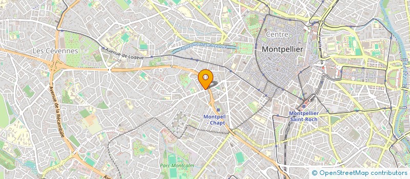 localisation de l'entreprise LE DINDON ELECTRIQUE à MONTPELLIER