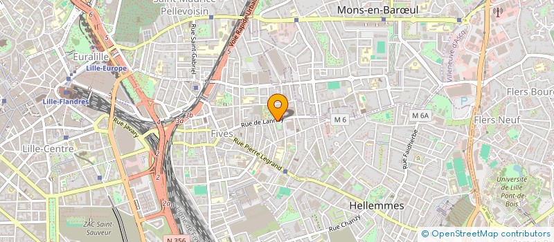 localisation de l'entreprise LE DIPLOMATE à LILLE