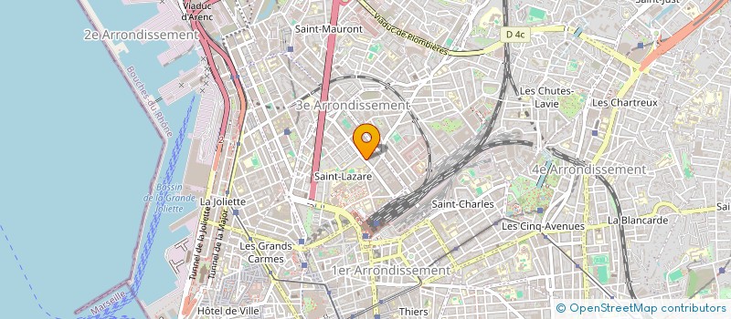 localisation de l'entreprise LE DIPLOMATE MEDIA à MARSEILLE