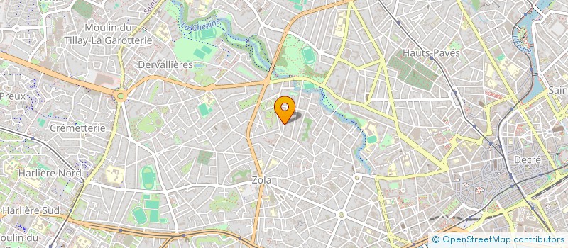 localisation de l'entreprise LE DIRIGEABLE à NANTES