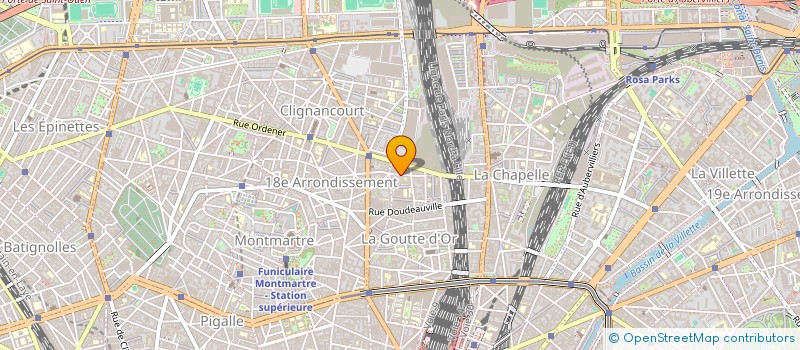 localisation de l'entreprise LE DISCO BOWL  PARIS