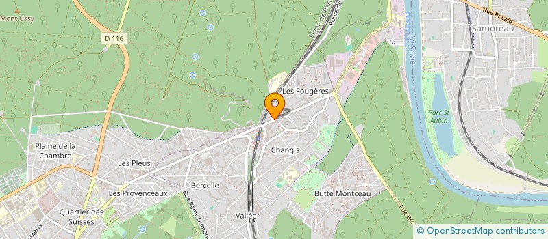 localisation de l'entreprise LE DISCUS  AVON