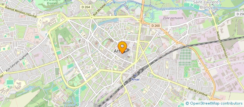 localisation de l'entreprise LE DISTINGO à ARRAS
