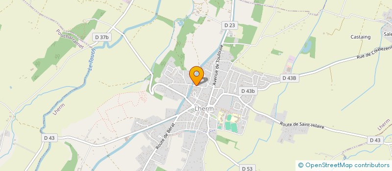localisation de l'entreprise LE DISTRIBUTEUR LANDAIS à LHERM