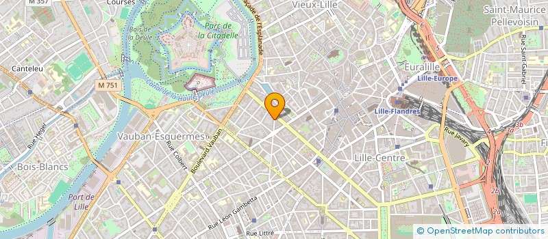 localisation de l'entreprise LE DISTROT  LILLE