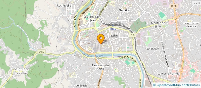 localisation de l'entreprise LE DIT VIN à ALES